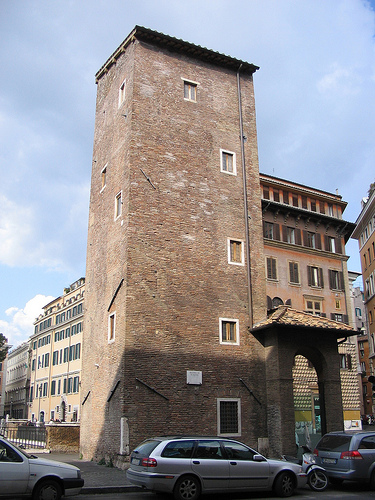 Dettaglio della Torre del Papito